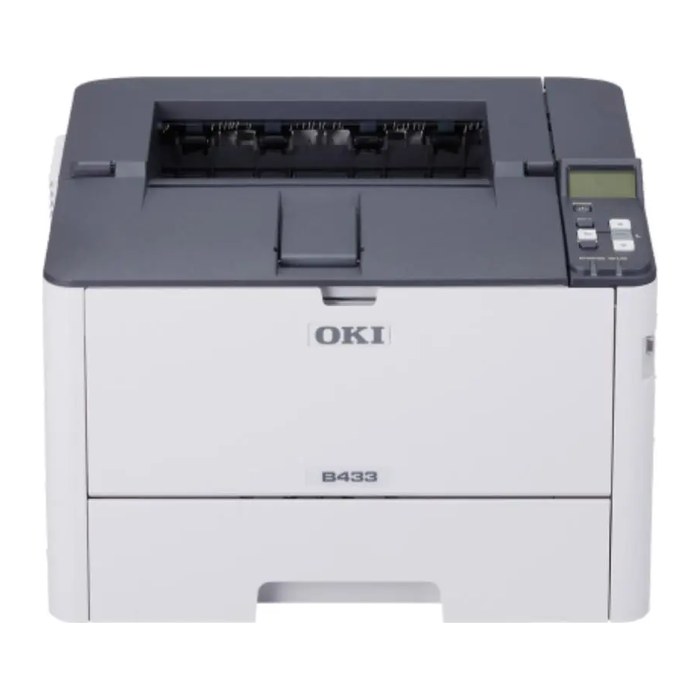 OKI B433dn s/w-Laserdrucker grau