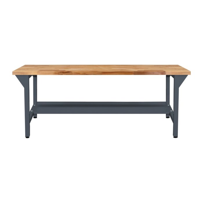 ADB Werkbank anthrazitgrau 200,0 x 75,0 x 85,0 cm
