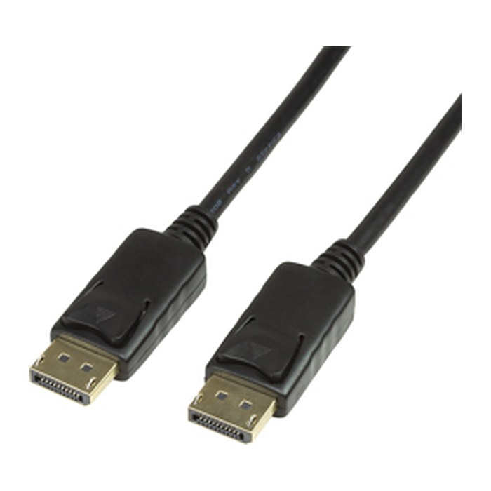 Logilink DisplayPort-Kabel, DP/M zu DP/M, 4K/60 Hz, schw. 5m