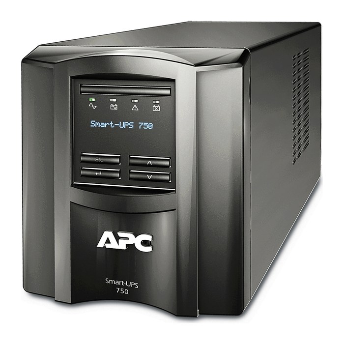 APC Smart-UPS 750VA USV schwarz,