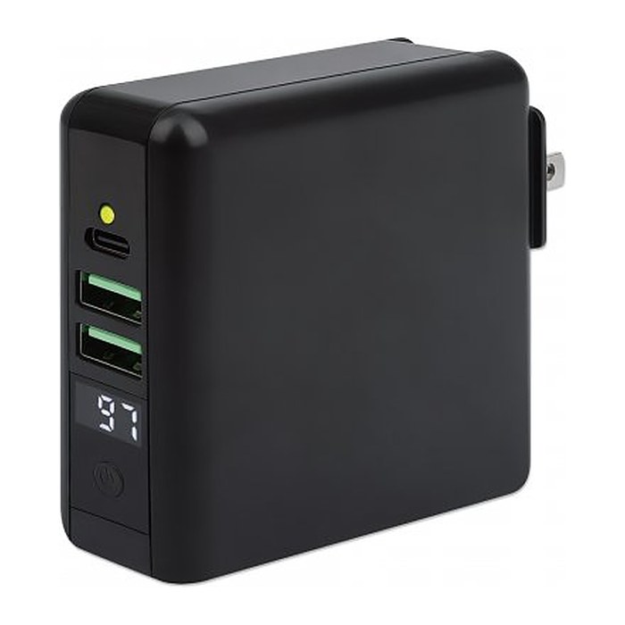 MANHATTAN 4in1 Reiseladegerät und Powerbank 8.000mAh