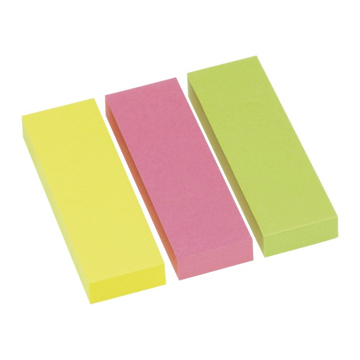 inFO Brillantmix Haftmarker farbsortiert 3x 100 Streifen