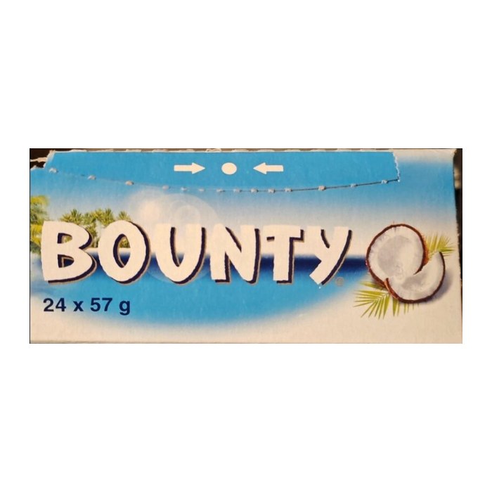 BOUNTY Schokoriegel 24 Riegel, 24 St.