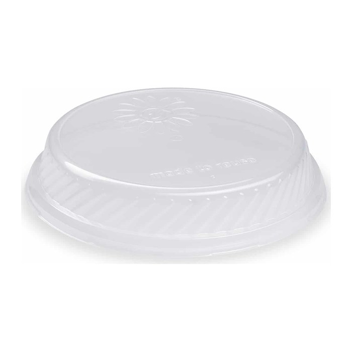 PROPAC Deckel für Mehrweg-Menüschalen transparent Ø 22,7 cm, 12 St.