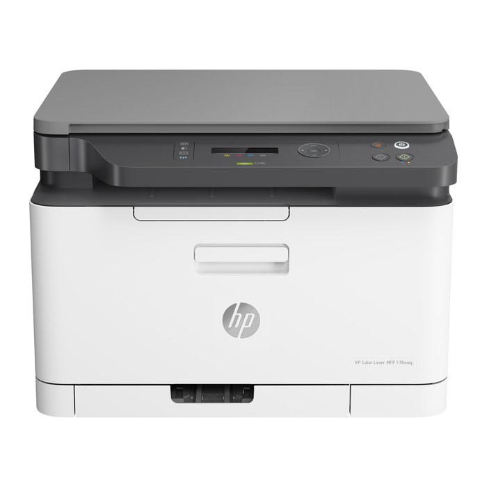 HP Color Laser MFP 178nwg 3 in 1 Farblaser-Multifunktionsdrucker grau