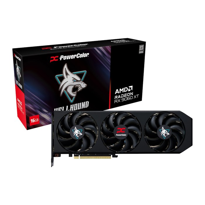 Powercolor Radeon RX9060XT Hellhound OC 16GB