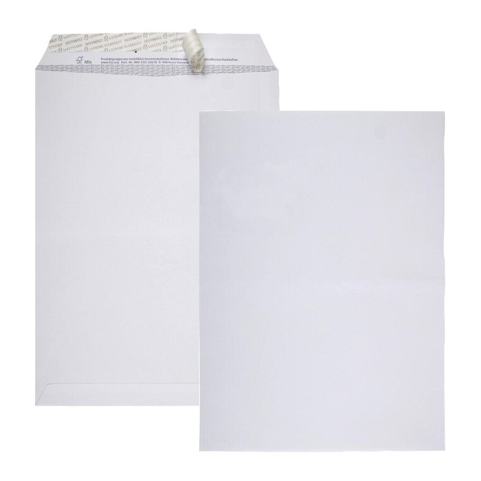 BONG Versandtaschen TopSTAR DIN C4 ohne Fenster weiß 250 St.