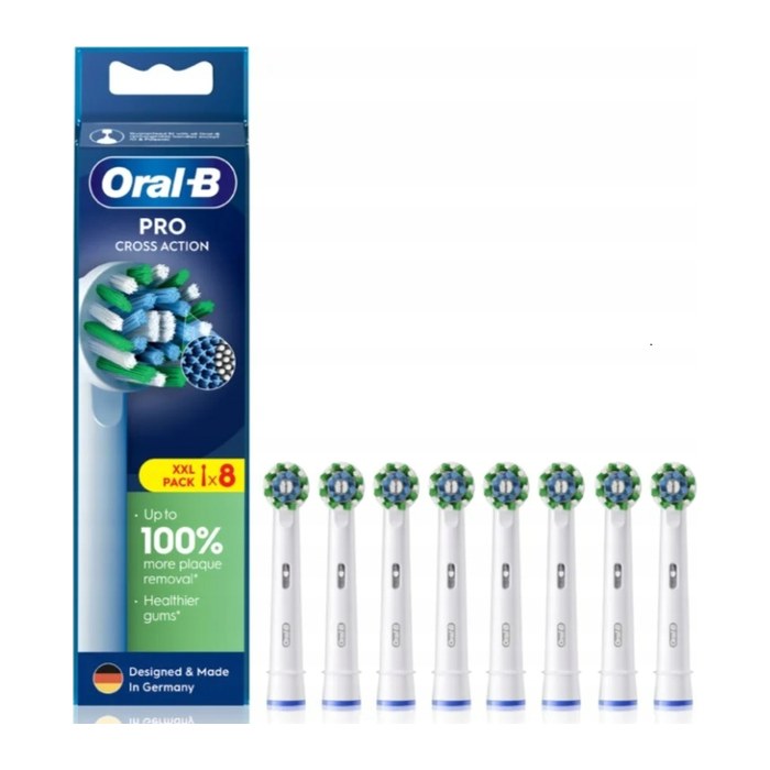 Oral-B PRO Cross Action Zahnbürstenaufsätze, 8 St.