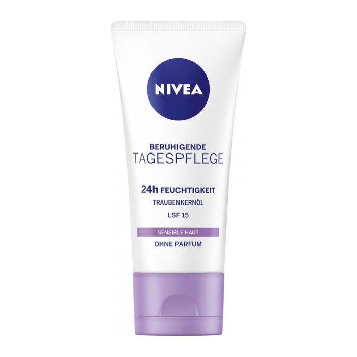 NIVEA 24h FEUCHTIGKEIT LFS 15 BERUHIGENDE Gesichtscreme 50,0 ml