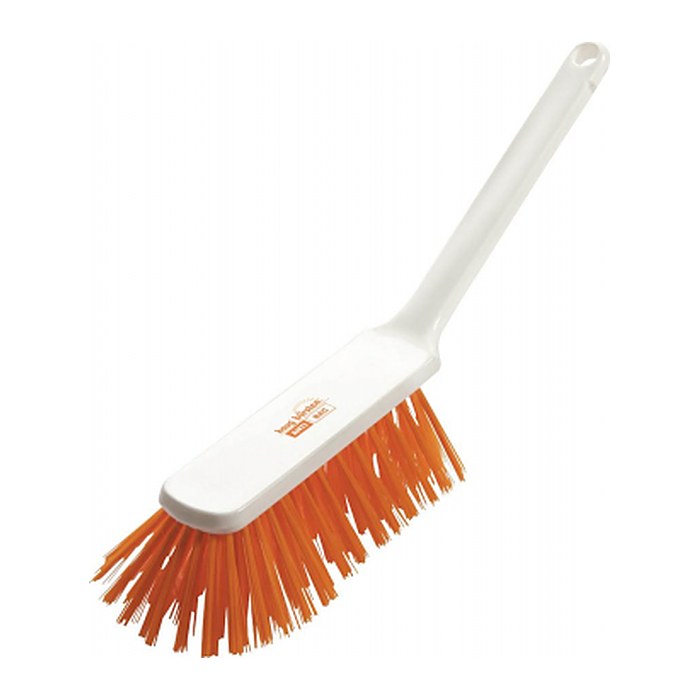 haug® bürsten Handfeger ANTI BAC weiß/orange Kunststoff 31,0 cm breit