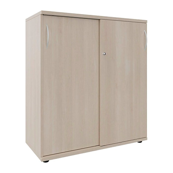 fm Schiebetürenschrank, 4260761570594 akazie 2 Fachböden 100,0 x 44,2 x 111,5 cm