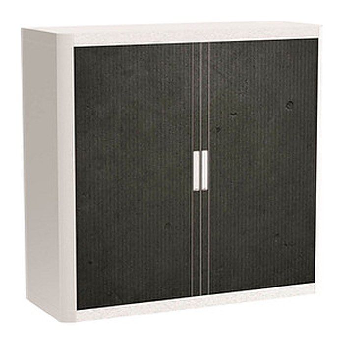 PAPERFLOW easyOffice Industrial Rollladenschrank 61858 2 Fachböden 110,0 x 41,5 x 104,0 cm
