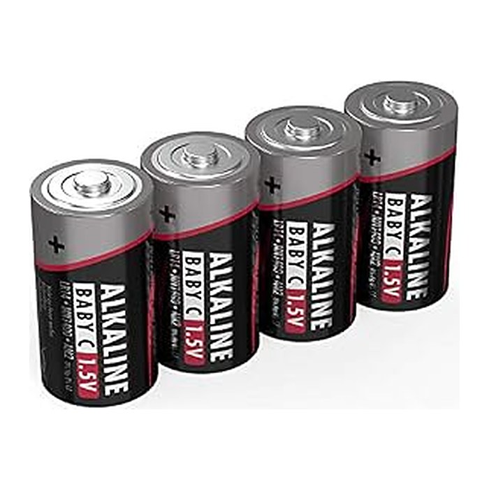 ANSMANN Batterien Red Alkaline Alkali-Mangan Baby C 1,5 V, 4 St.