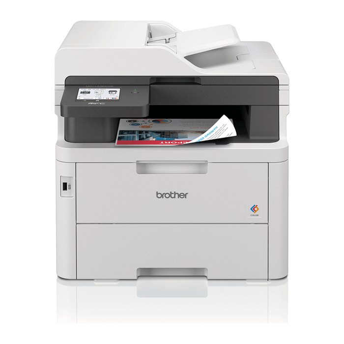 brother MFC-L3760CDW 4 in 1 Farblaser-Multifunktionsdrucker grau
