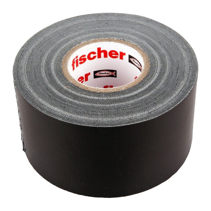 fischer Universal Tape Strong Gewebeband schwarz 50,0 mm x 25,0 m 1 St.