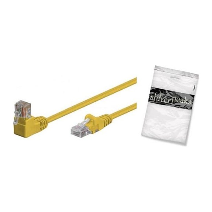 Shiverpeaks Patchkab cat6 S/FTP PIMF Winkel-gerade gelb 25cm