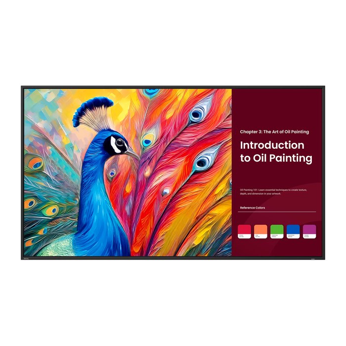 BenQ 165.1cm (65") SH6504 Android 13 UHD 2xHDMI 800nits (Speditionsversand)
