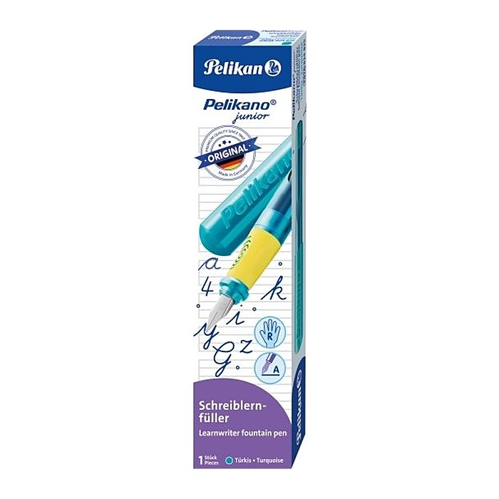 Pelikan Pelikano® Junior Patronenfüller türkis/gelb A (für Anfänger), 1 St.