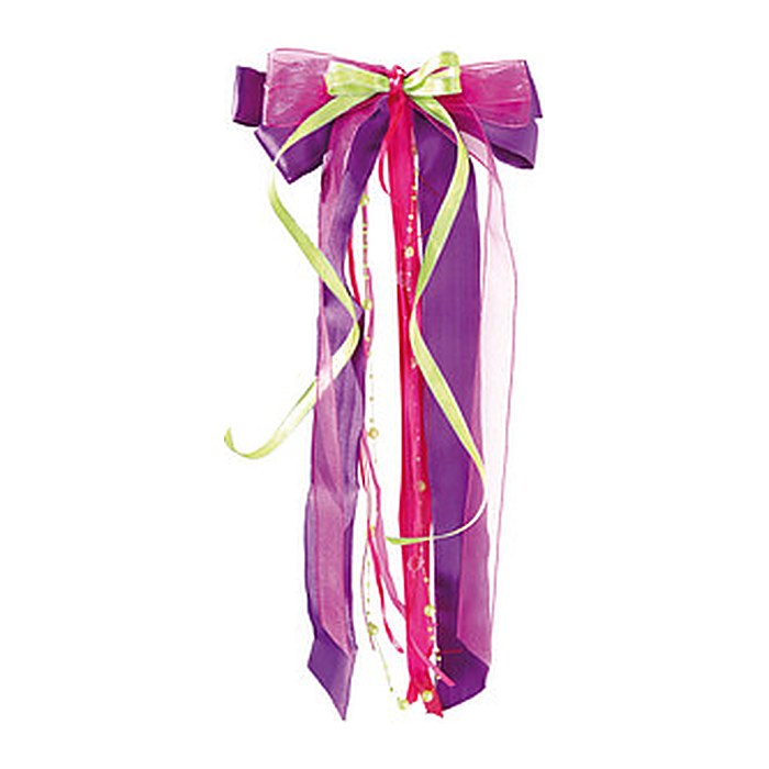 Nestler Tradition in Emotion Geschenk-Schleifen für Schultüten mattiert lila/pink