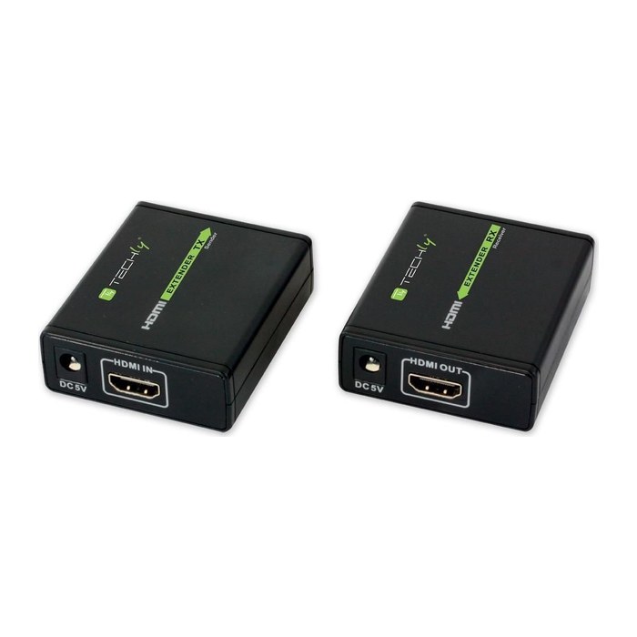 Techly HDMI Extender über Netzwerkkabel Cat5e/6, 60m