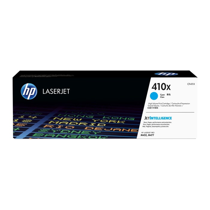 HP 410X (CF411X) cyan Tonerkartusche