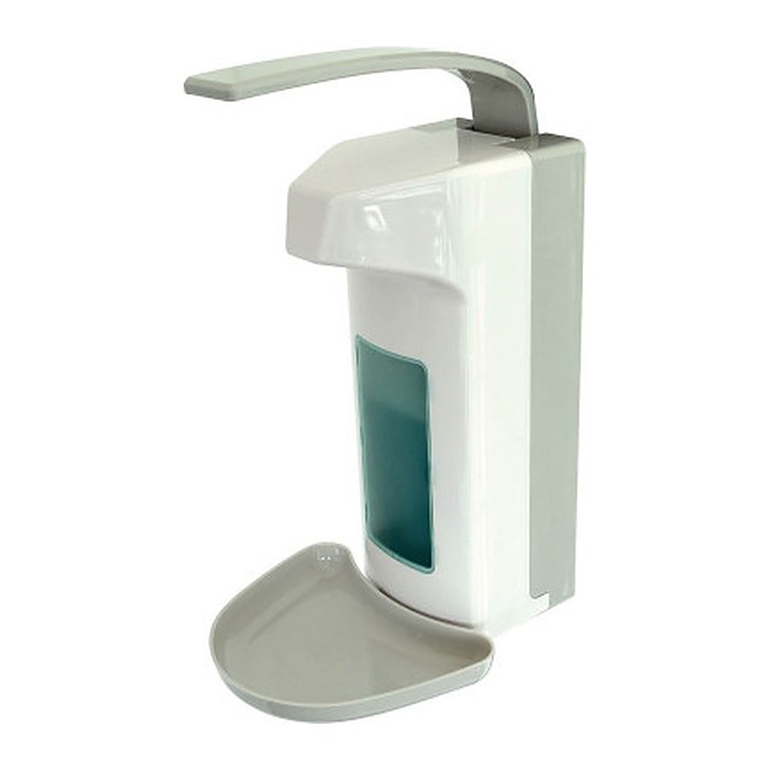 helit Desinfektionsspender the aseptic H6817182 weiß, grau Kunststoff 1,0 l, 1 St.