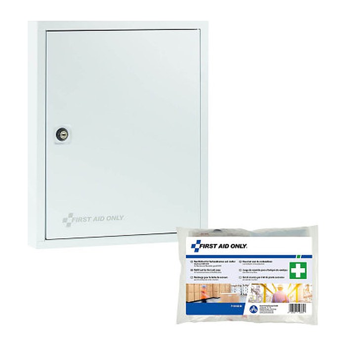 FIRST AID ONLY® Medizinschrank DIN 13157 weiß