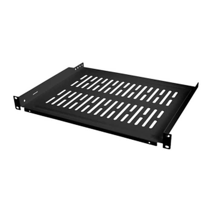 Logilink 19"Fachboden Befestigung nur vorne T=350mm, schwarz