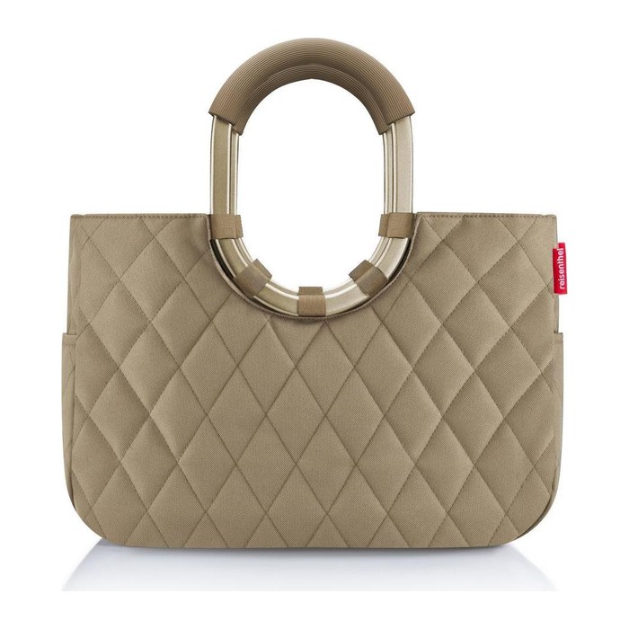 reisenthel® Einkaufskorb loopshopper M Kunstfaser frame rhombus olive