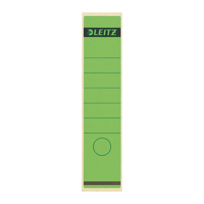LEITZ Ordneretiketten 1640 grün für 8,0 cm Rückenbreite, 10 St.