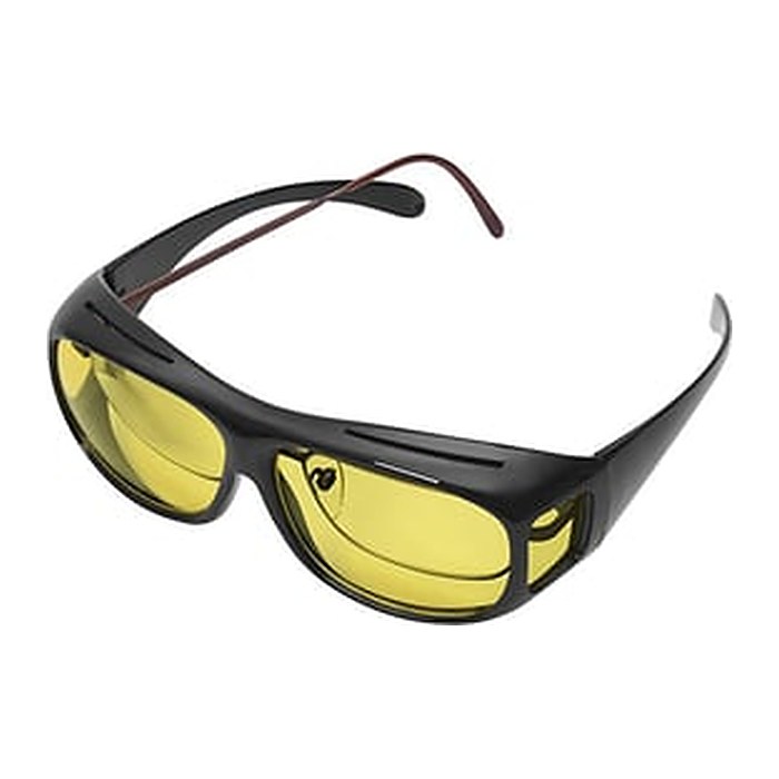 WEDO Überzieh-Sonnenbrille Autofah.incl Etui schwarz