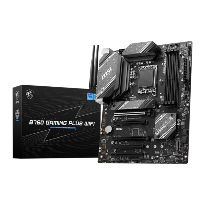 MSI MAG B760 Gaming Plus Wifi (B760,S1700,ATX,DDR5)
