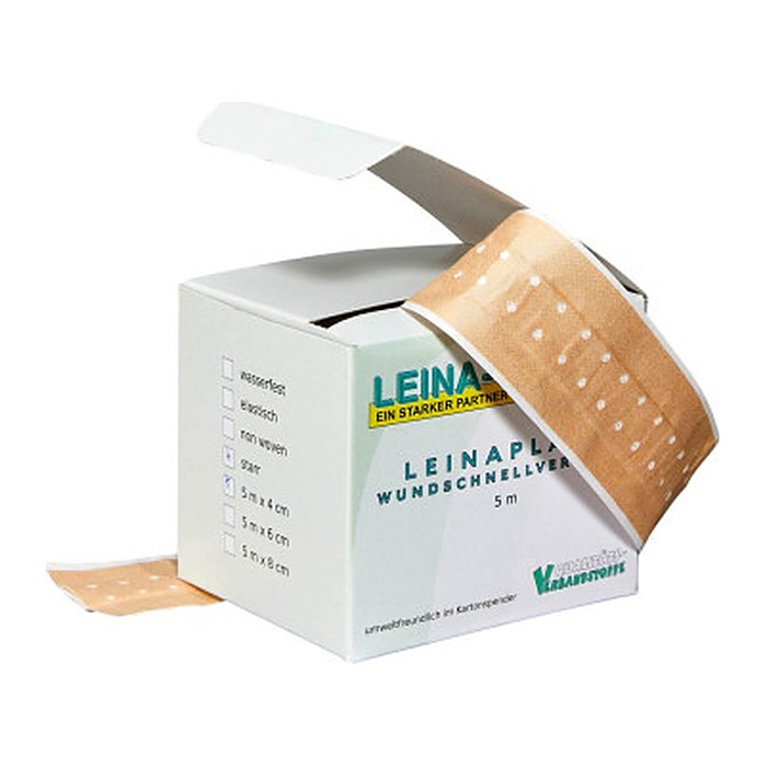 LEINA-WERKE Pflaster REF 70003 beige 4,0 cm x 5,0 m, 1 St.