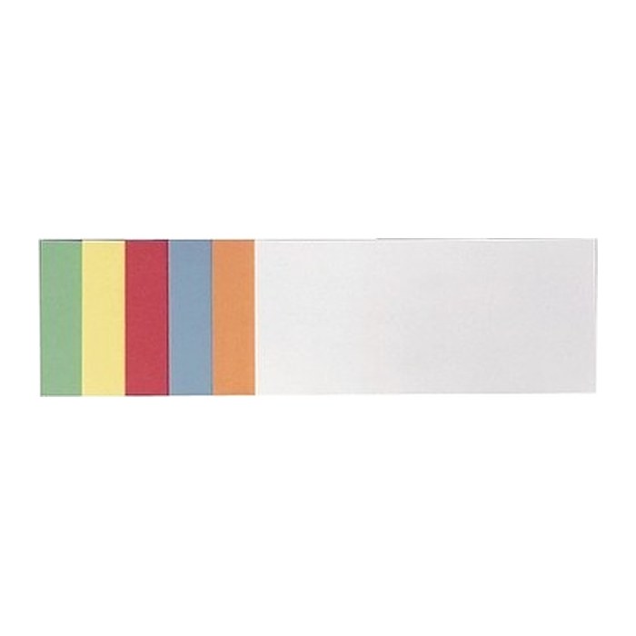 FRANKEN Moderationskarten farbsortiert 9,5 x 20,5 cm, 300 Blatt