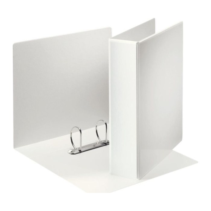 Esselte Präsentationsringbücher 2-Ringe weiß 7,7 cm DIN A4, 10 St.