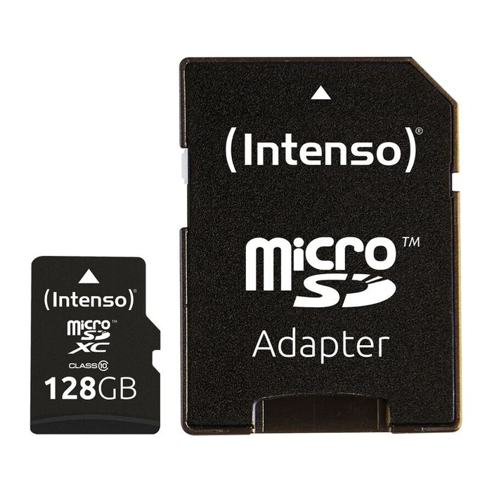Intenso Speicherkarte microSDXC-Card Class 10, 128 GB, 1 St.