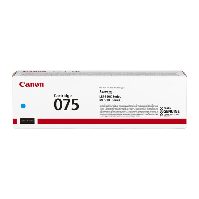 Canon 075 C  cyan Toner