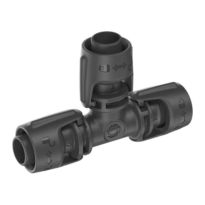 GARDENA Tropfschlauchverbinder T-Stück 13 mm Micro-Drip-System, 2 St.