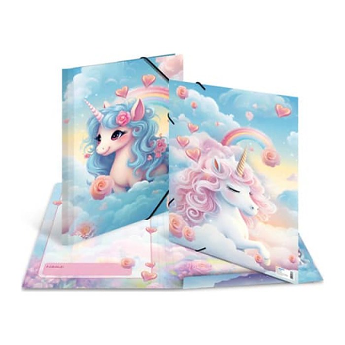 HERMA Sammelmappen A3 Karton Happy Unicorns
