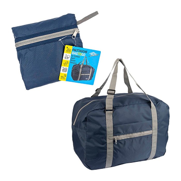 WEDO Reisetasche Kunstfaser blau 582603