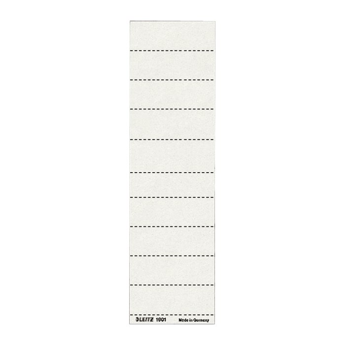 LEITZ Beschriftungsschilder für Hängeregister 1901 weiß, 100 St.