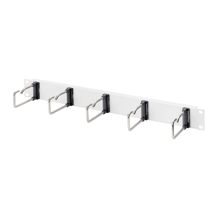 DIGITUS Kabelrangierpanel mit Stahlbügeln 19"-Schränke 1HE