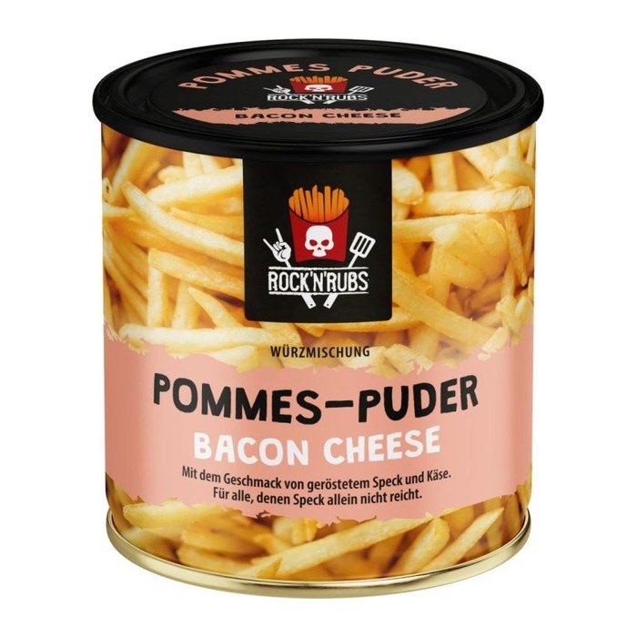 ROCK N RUBS Pommes-Puder - Bacon Cheese 150g MHD 07/27