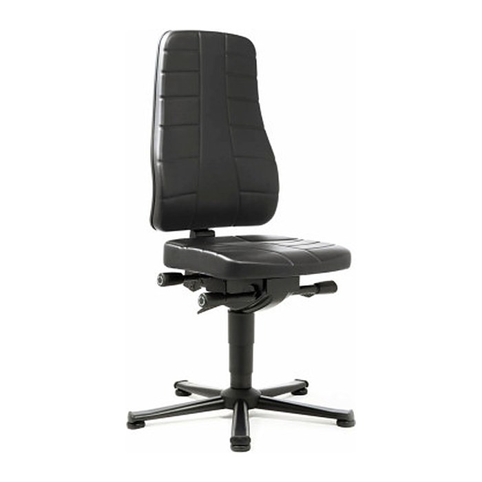 bimos Arbeitsdrehstuhl All-In-One schwarz Kunstleder