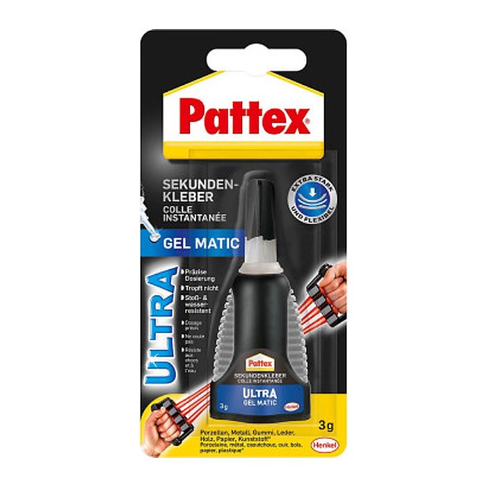 Pattex Ultra Gel Matic Sekundenkleber 3,0 g, 1 St.