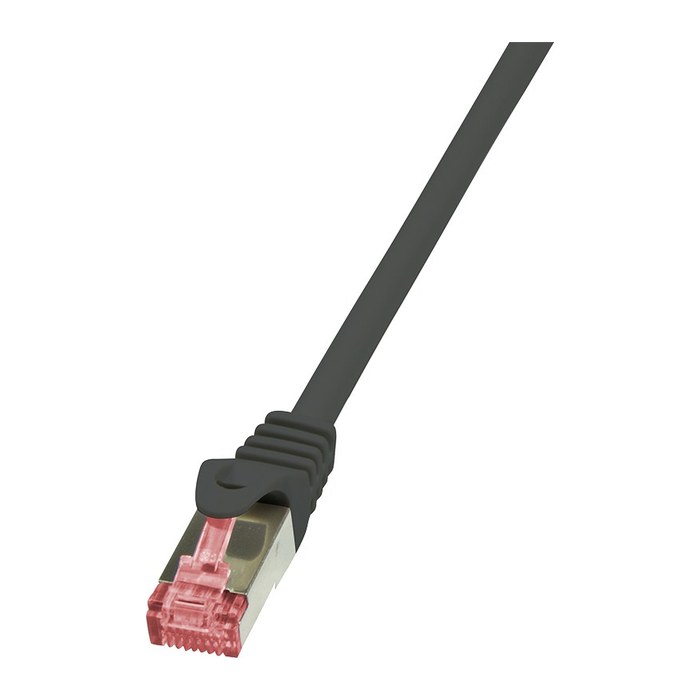Logilink Patchkabel CAT6 S/FTP AWG27 PIMF 2,00m schw.