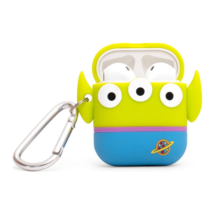 ThumbsUp! PowerSquad AirPods Case Alien 3D-Silikon