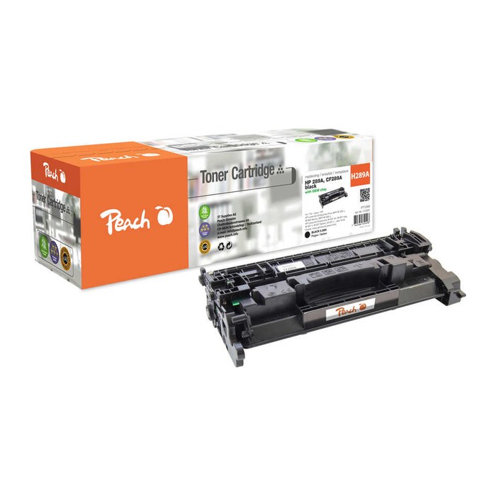 Peach Toner HP CF289A, No.89A black remanufactured