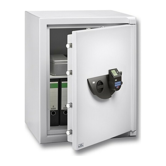 BURG WÄCHTER Tresor WS Office 822 E FP Sicherheitsstufe 2 nach EN 1143-1 lichtgrau 64,1 x 55,4 x 81,6 cm