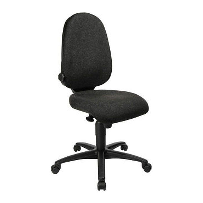 Topstar Bürostuhl Syncro Pro 5, S500 G22S Stoff anthrazit, Gestell schwarz